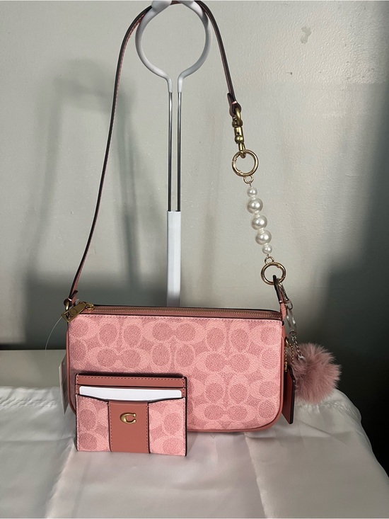 Coach Handbags - Coach Shoulder Bag with Matching Card Case